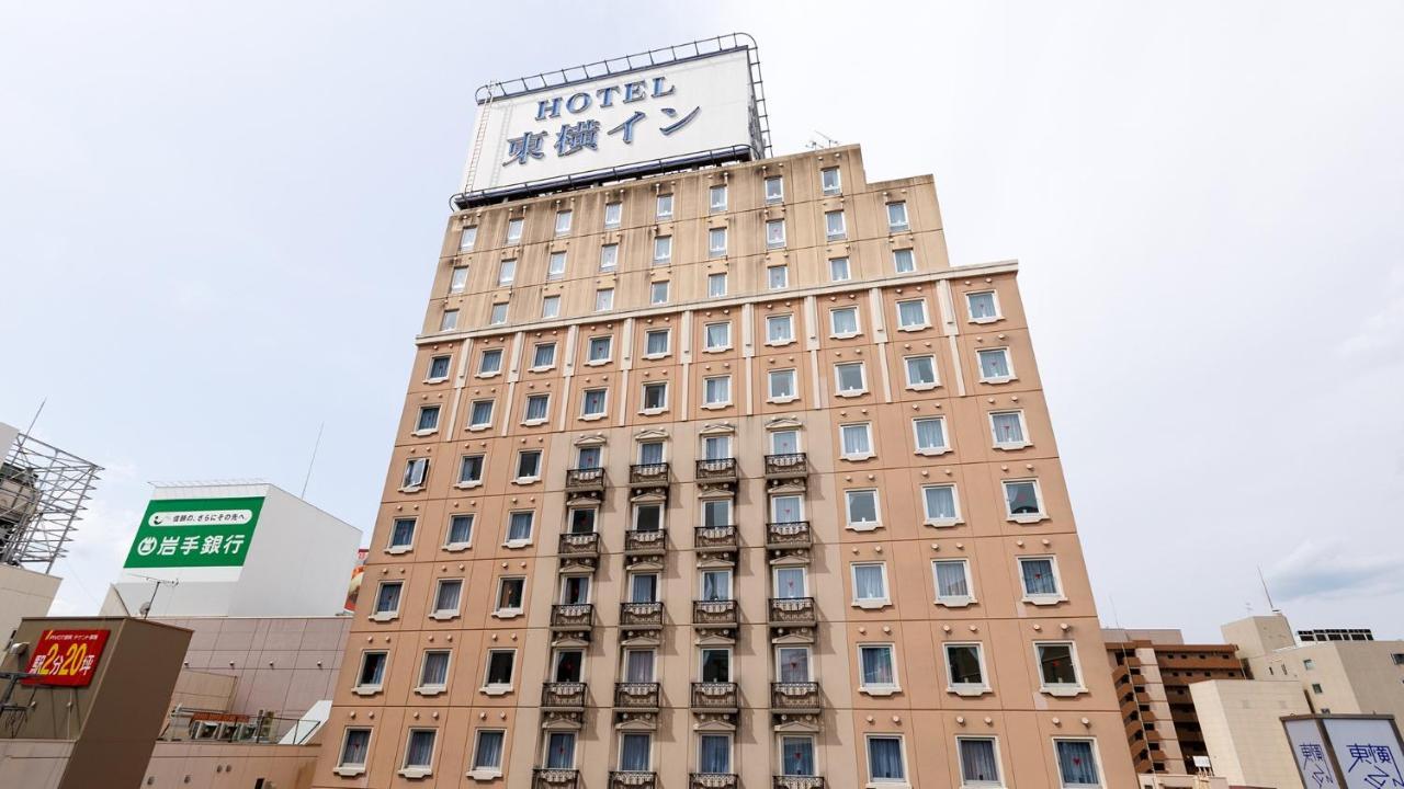 Toyoko Inn Morioka Ekimae Exterior foto